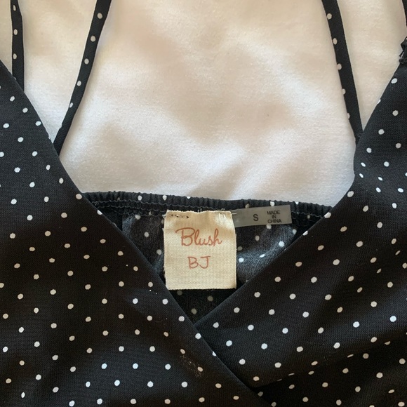 Peplum Wrap Crop Top - Picture 6 of 6